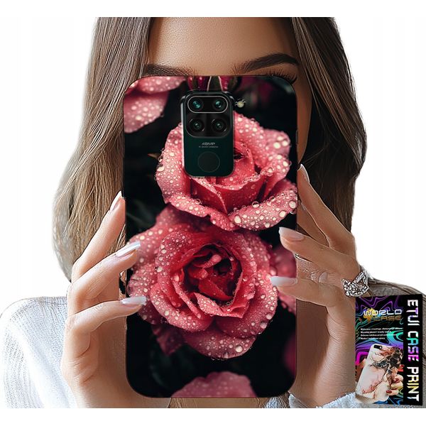 Custodia Per Xiaomi Note 9 - Belle Rose Rosa, Motivi Floreali, Custodia-image