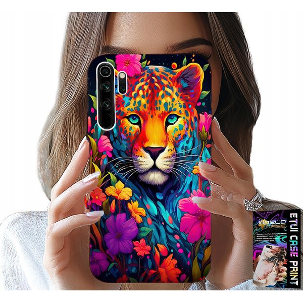 Custodia Per Xiaomi Note 8 - Motivi Floreali Tigre Tigre + Lamina-image