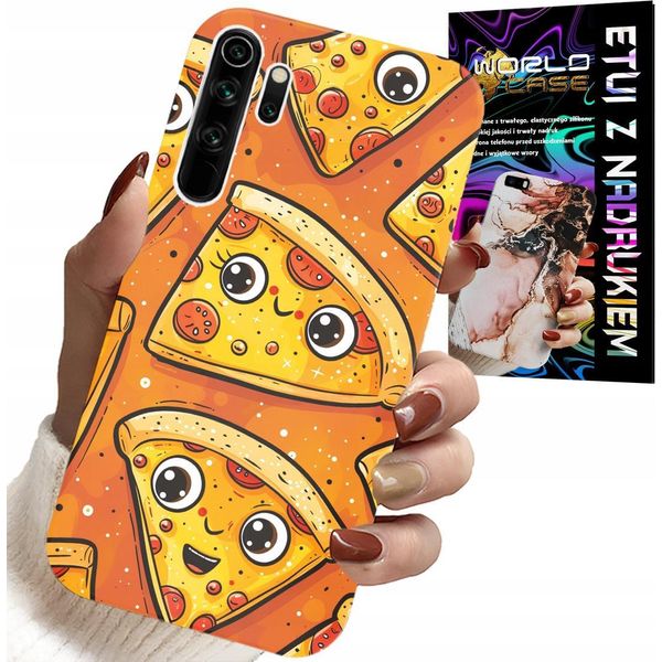 Pouzdro Pro Xiaomi Note 8 - Custodia Pizza Dolce Sorridente + FóLie-image