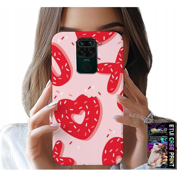 Custodia Per Xiaomi Note 9 - Design Femminile E Alla Moda Xoxo Heart + Glass-image