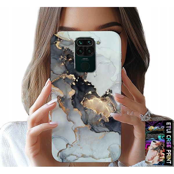 Custodia Per Xiaomi Note 9 - Elegante Marmo Moda Motivi Femminili-image