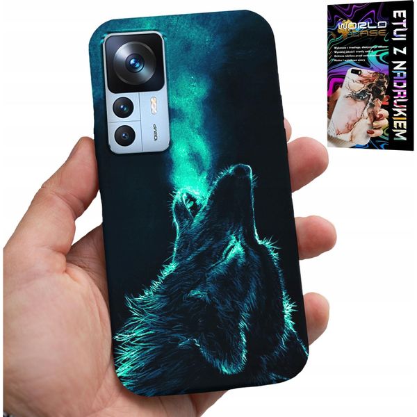 Pouzdro Pro Xiaomi 12T / 12T Pro - Custodia Wolf Wolf Pack Super Patterns-image