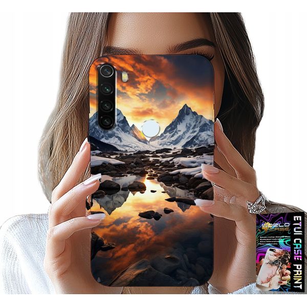 Custodia Per Xiaomi Note 8T - Torrente, Montagne, Cime, Everest + Film-image