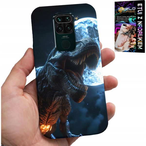 Custodia Per Xiaomi Note 9 - Dinosauro Tiranosauro Cover Case-image