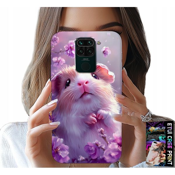 Custodia Per Xiaomi Note 9 - Simpatici Disegni Di Criceti, Roditori Per Bambini-image