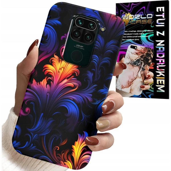 Custodia Per Xiaomi Note 9 - Motivi Astratti Colorati + Lamina-image