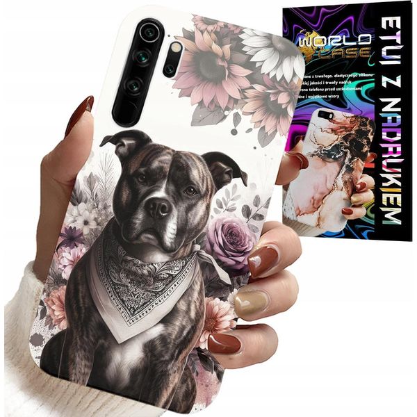 Pouzdro Pro Xiaomi Note 8 - Pitbull Dangerous Dogs Back Case-image