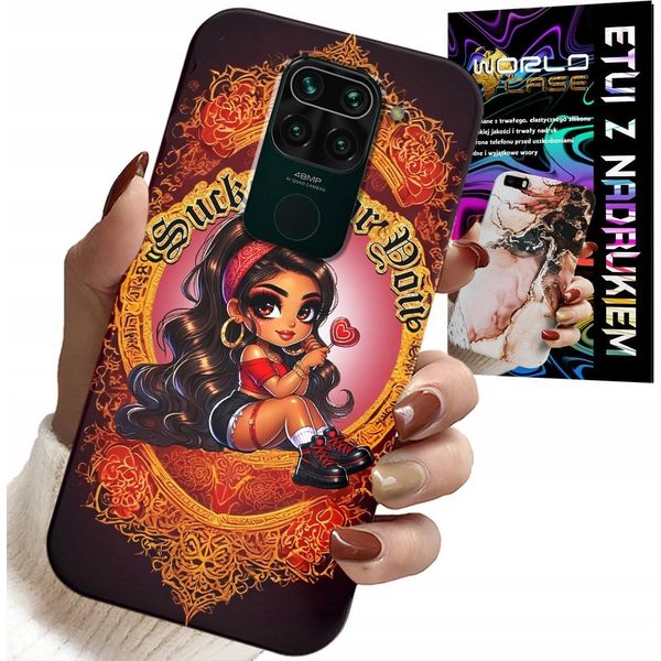 Pouzdro Pro Xiaomi Note 9 - Sucker For You Custodia Fashion Doll + Vetro-image