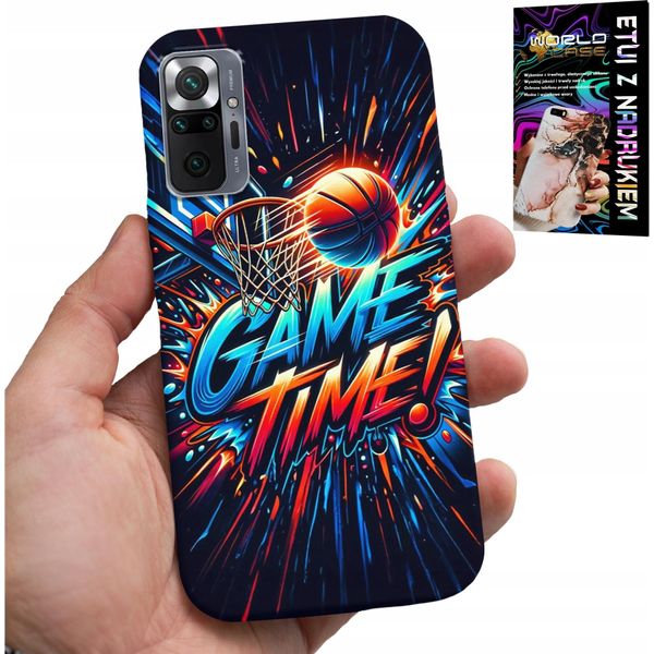 Custodia Per Xiaomi Note 10 Pro - Basket Nba Fan 23 Game Time, Custodia-image