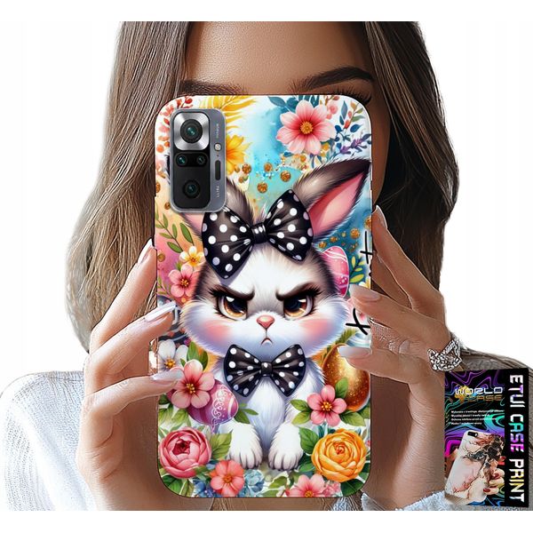 Custodia Per Xiaomi Note 10 Pro - Coniglio Pasquale, Coniglio, Uova + Vetro-image