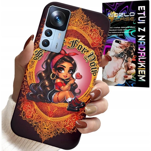 Pouzdro Pro Xiaomi 12T / 12T Pro - Sucker For You Fashion Doll Case + Vetro-image
