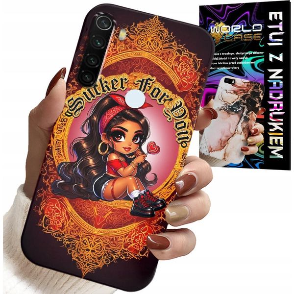 Pouzdro Pro Xiaomi Note 8T - Sucker For You Custodia Fashion Doll + Vetro-image