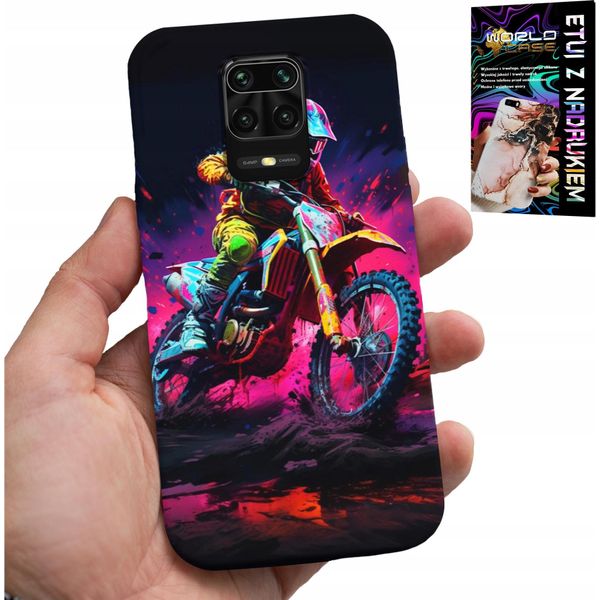 Custodia Per Xiaomi Note 9 Pro / 9S - Moto, Motocross Corse Estreme-image