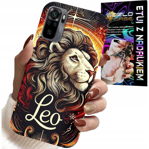 Custodia Per Xiaomi Note 10 / 10S - Leone, Segno Zodiacale, Custodia + Vetro-image