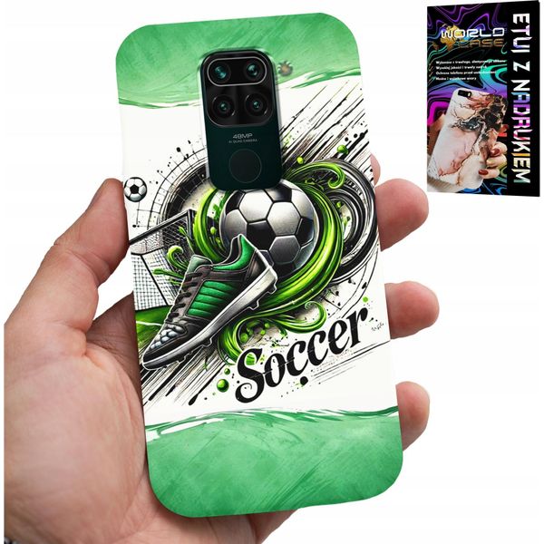Custodia Per Xiaomi Note 9 - Calcio, Pallone Da Calcio + Vetro-image