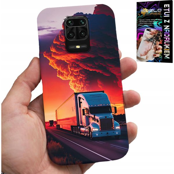 Custodia Per Xiaomi Note 9 Pro / 9S - Custodia Tir Truck + Vetro Temperato-image
