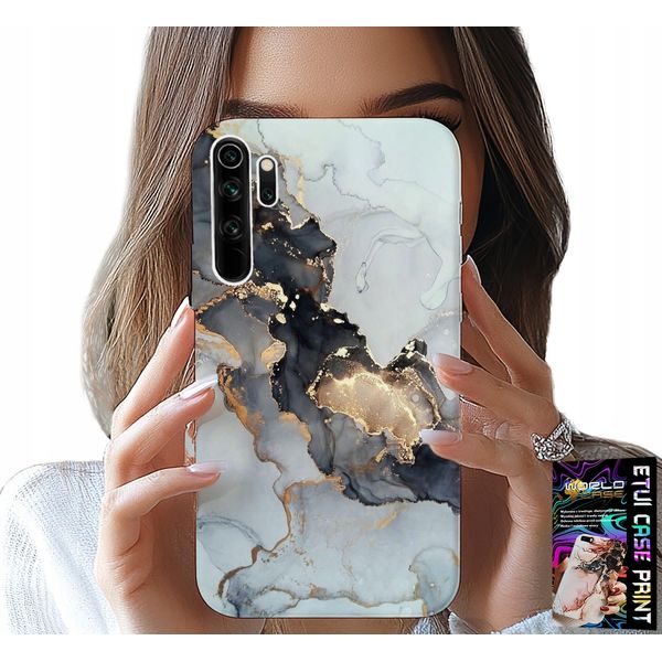 Custodia Per Xiaomi Note 8 - Elegante Marmo Moda Motivi Femminili-image