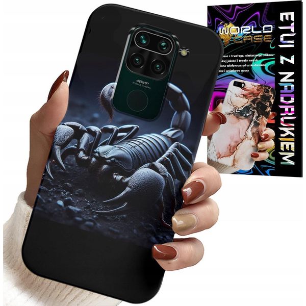 Custodia Per Xiaomi Note 9 - Scorpione, Scorpioni + Pellicola Idrogel-image