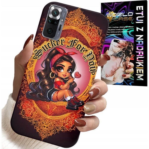 Pouzdro Pro Xiaomi Note 10 Pro - Sucker For You Custodia Fashion Doll + Vetro-image