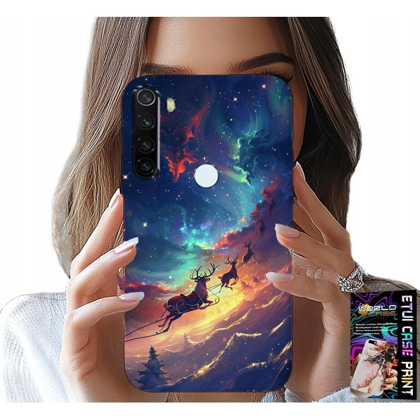 Custodia Per Xiaomi Note 8T - Renna Dolce Renna Design Natalizio-image