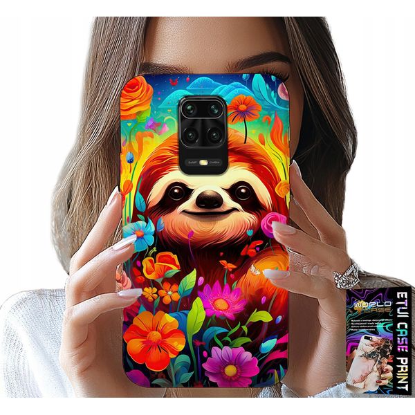 Custodia Per Xiaomi Note 9 Pro / 9S - Modelli Colorati Koala + Vetro-image