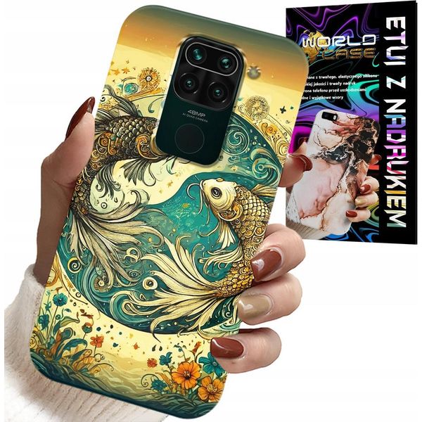 Custodia Per Xiaomi Note 9 - Segno Zodiacale, Pesce + Lamina-image