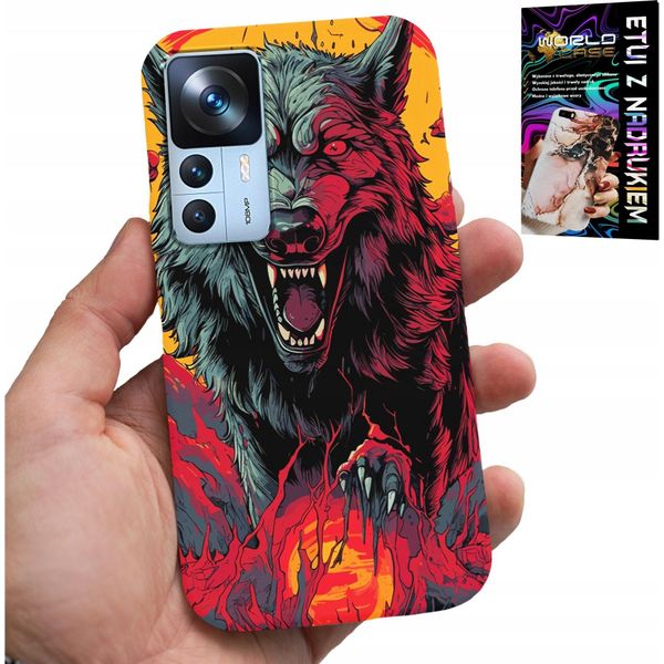 Pouzdro Pro Xiaomi 12T / 12T Pro - Wolf Pack Super Designs Custodia + Vetro-image