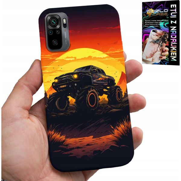 Custodia Per Xiaomi Note 10 / 10S - Monstertruck, Camion, Design + Vetro-image
