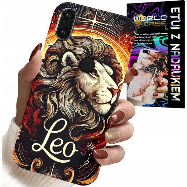 Custodia Per Xiaomi Note 7 - Leone, Segno Zodiacale, Custodia + Vetro-image