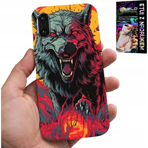 Pouzdro Pro Xiaomi Note 7 - Wolf Pack Super Designs Custodia + Vetro-image