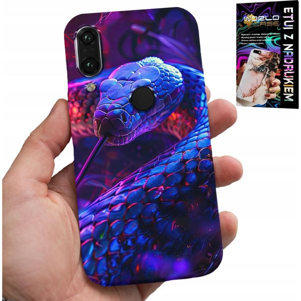 Custodia Per Xiaomi Note 7 - Serpente Cobra Serpente A Sonagli Rettile + Foglio Di Alluminio-image