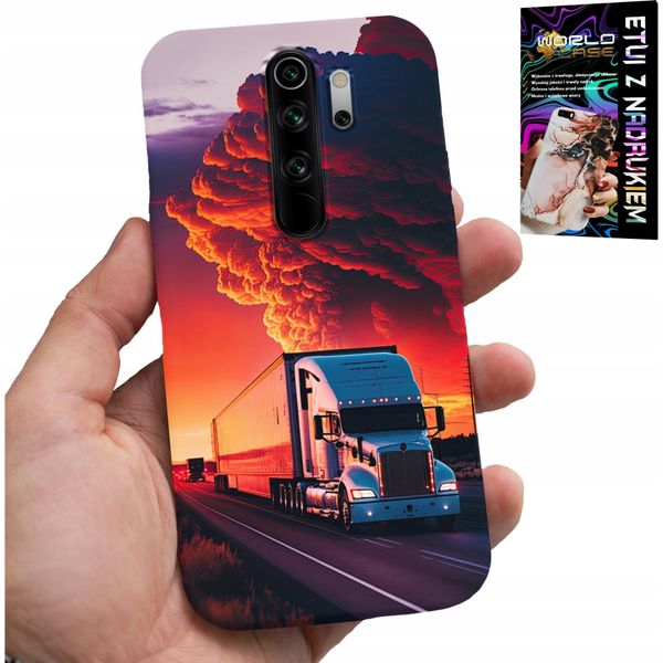 Custodia Per Xiaomi Note 8 Pro - Custodia Tir Truck + Vetro Temperato-image
