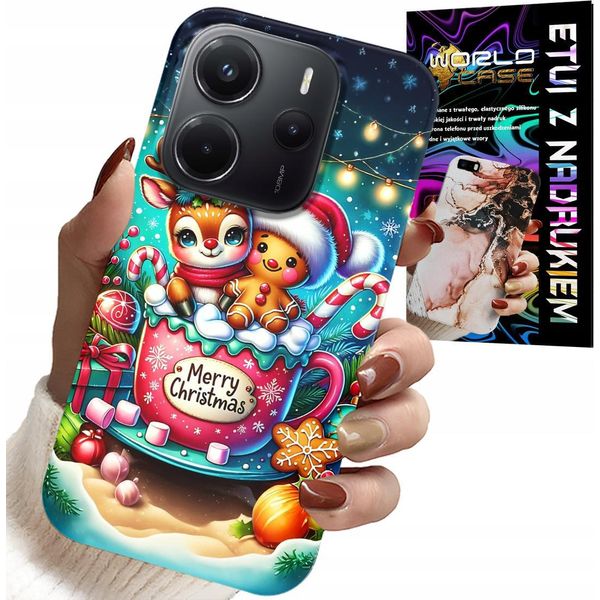 Custodia Per Xiaomi Note 14 4G - Renna Di Pan Di Zenzero Buon Natale-image