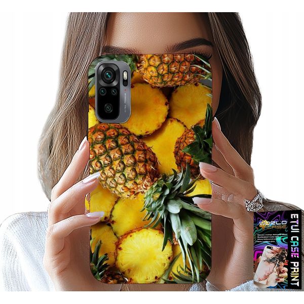 Custodia Per Xiaomi Note 10 / 10S - Custodia Ananas + Vetro-image