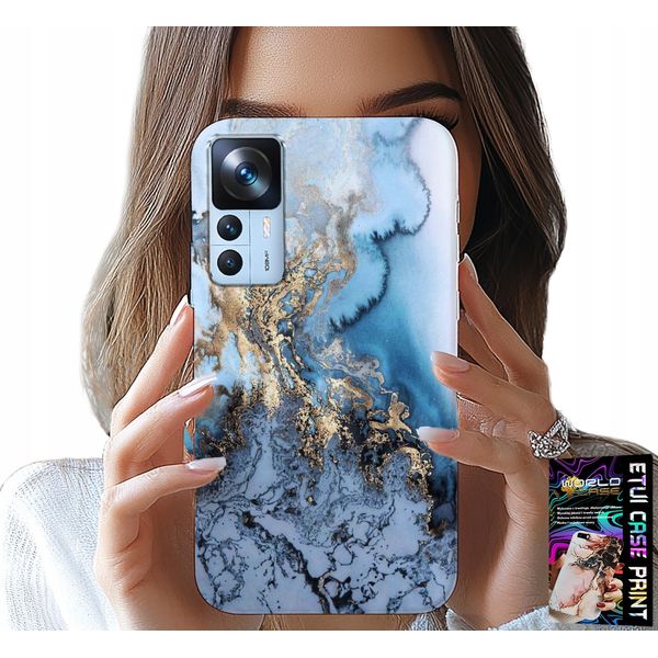 Custodia Per Xiaomi 12T / 12T Pro - Donna Marmo + Vetro-image