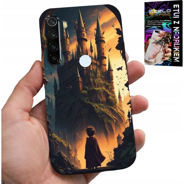 Custodia Per Xiaomi Note 8T - Custodia Per Magic Fan Magic Wand Castle-image