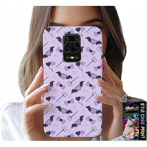 Caso Per Xiaomi Nota 9 Pro / 9S - Moda Modelli Forcella Cuore Arco Arco-image