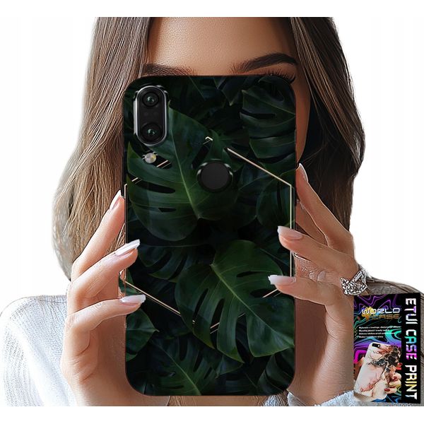 Custodia Per Xiaomi Note 7 - Foglie Eleganti Disegni Alla Moda Caso-image