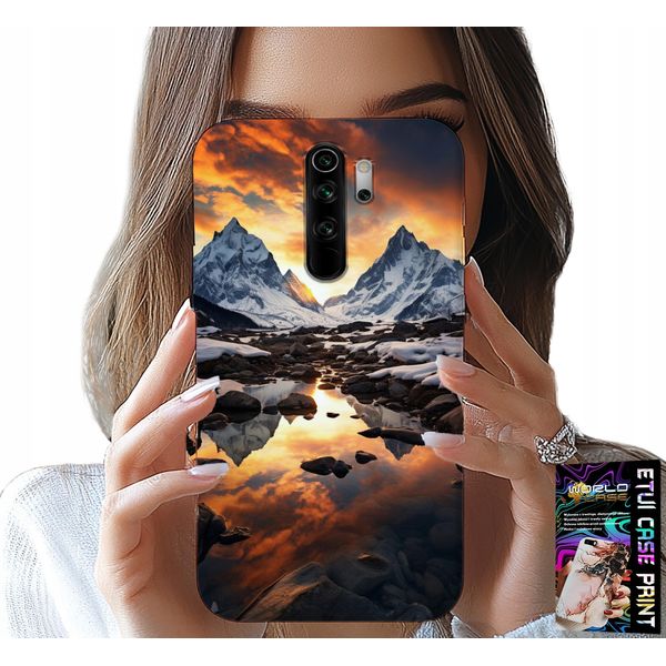Custodia Per Xiaomi Note 8 Pro - Stream, Montagne, Cime, Everest + Film-image