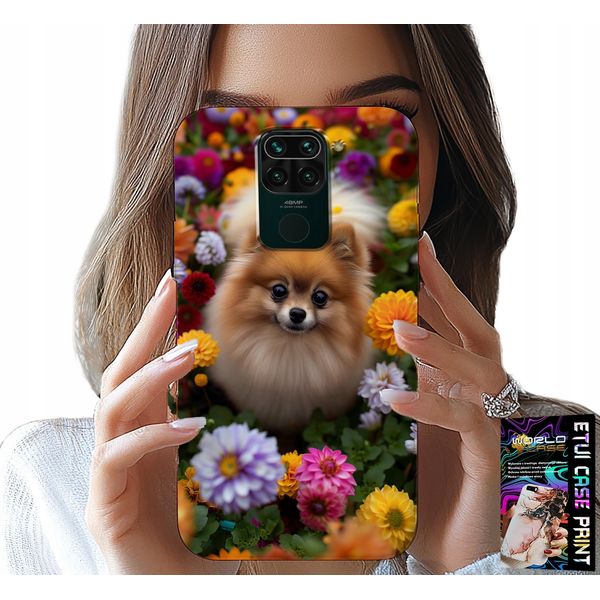 Custodia Per Xiaomi Note 9 - Cane Carino, Pomerania + Vetro-image