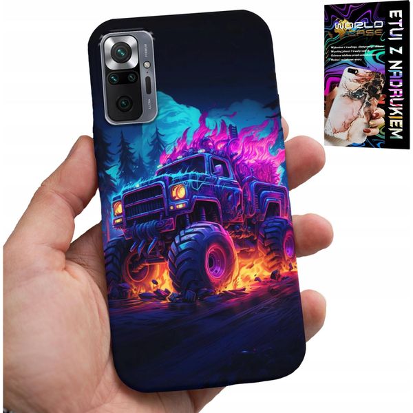 Custodia Pouzdro Pro Xiaomi Note 10 Pro - Monstertruck Mega Truck Designs-image