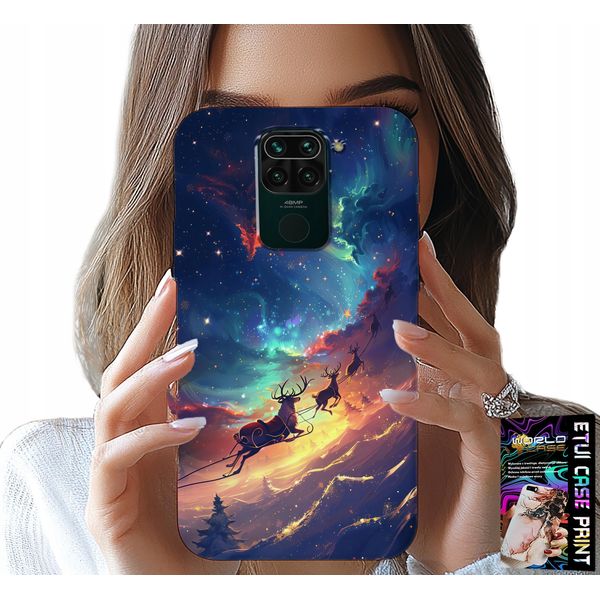Custodia Per Xiaomi Note 9 - Renna Dolce Renna Design Natalizio-image
