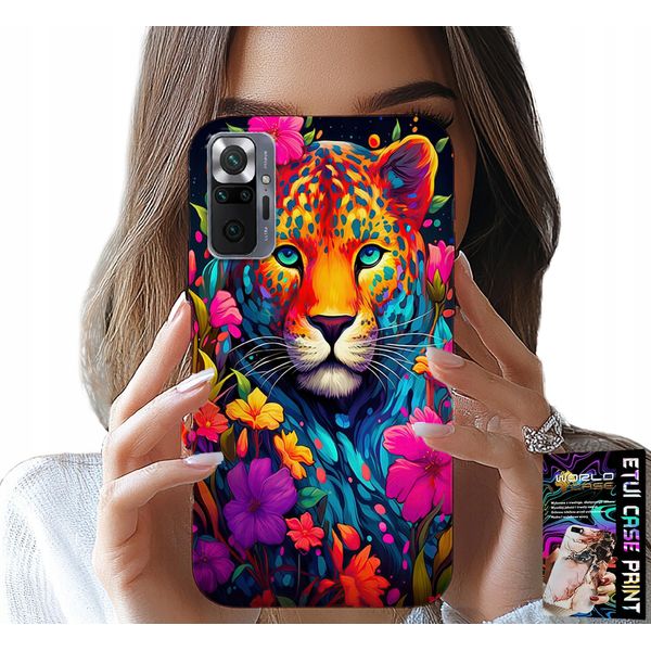 Custodia Per Xiaomi Note 10 Pro - Motivi Floreali Tigre Tigre + Lamina-image