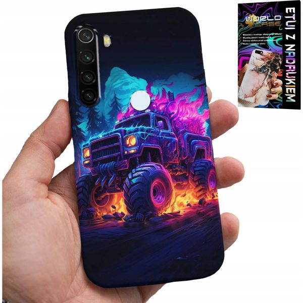 Custodia Pouzdro Pro Xiaomi Note 8T - Monstertruck Mega Truck Designs-image