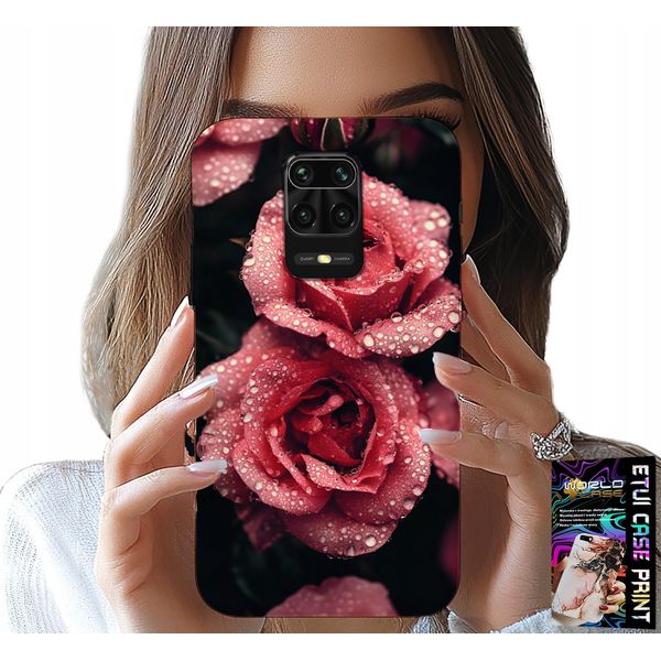Custodia Per Xiaomi Note 9 Pro / 9S - Belle Rose Rosa, Motivi Floreali, Custodia-image