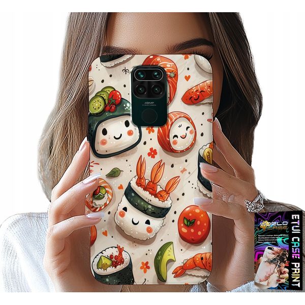 Pouzdro Pro Xiaomi Note 9 - Sweet Smiling Sushi Case Case-image