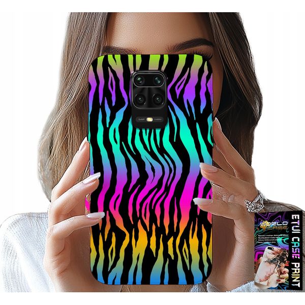 Custodia Per Xiaomi Note 9 Pro / 9S - Astratto Modelli Colorati Caso + Foil-image