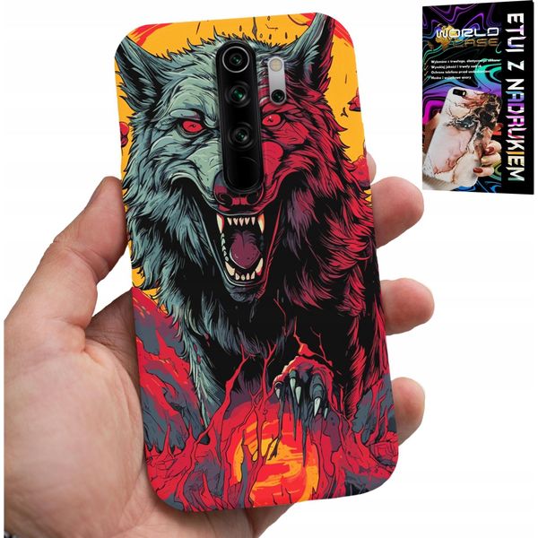Pouzdro Pro Xiaomi Note 8 Pro - Wolf Pack Super Designs Custodia + Vetro-image