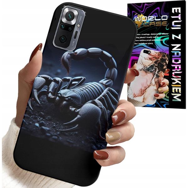 Custodia Per Xiaomi Note 10 Pro - Scorpione, Scorpioni + Pellicola Idrogel-image