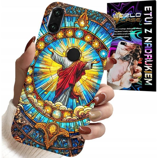 Caso Per Xiaomi Nota 7 - Gesù Cristianesimo Religione + Vetro-image
